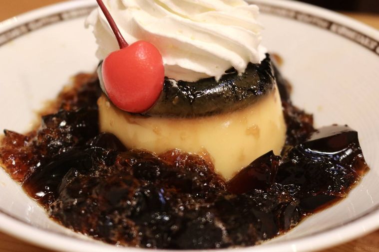 珈琲ジェリーとプリン