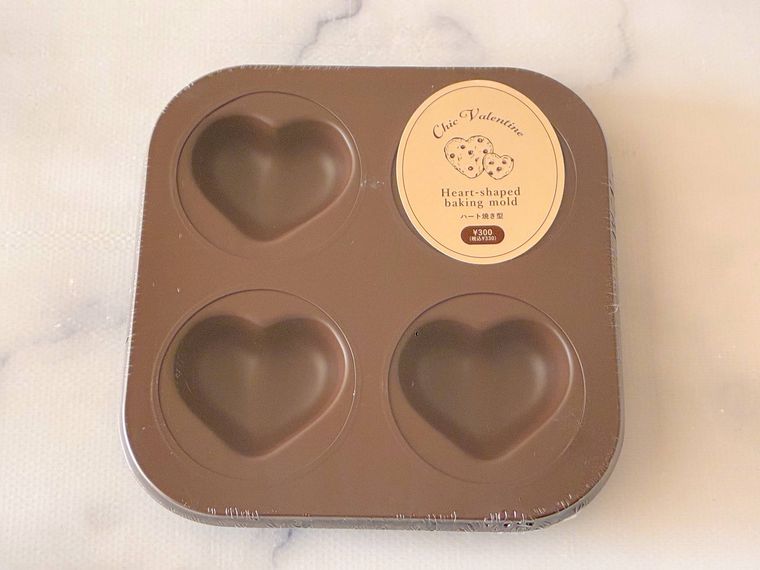 スリーコインズのハート焼き型