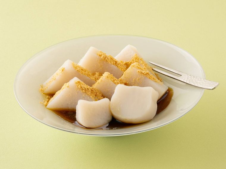 親子猫カップくず餅