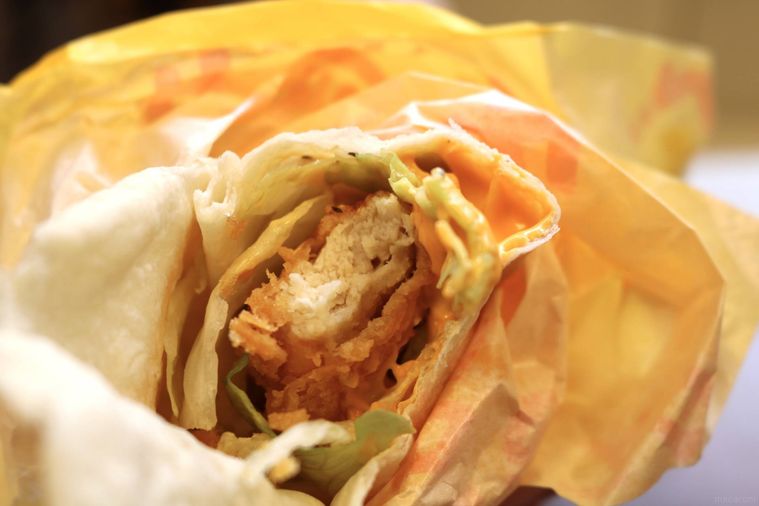 チーズにおぼれるツイスターの断面