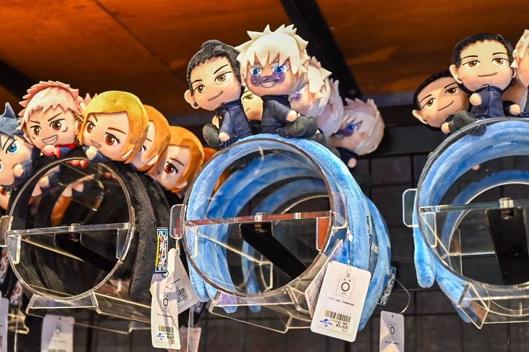 カチューシャのアップ