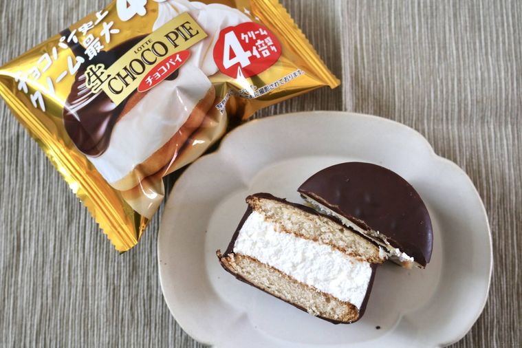 生 チョコパイクリーム4倍盛り