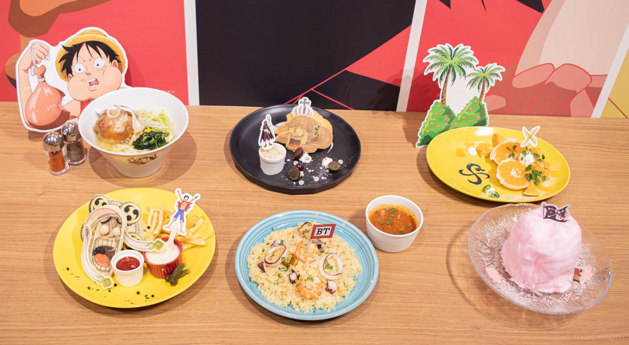 渋谷パルコのワンピースカフェ「ONE PIECE CAFE GENE」体験レポ！名