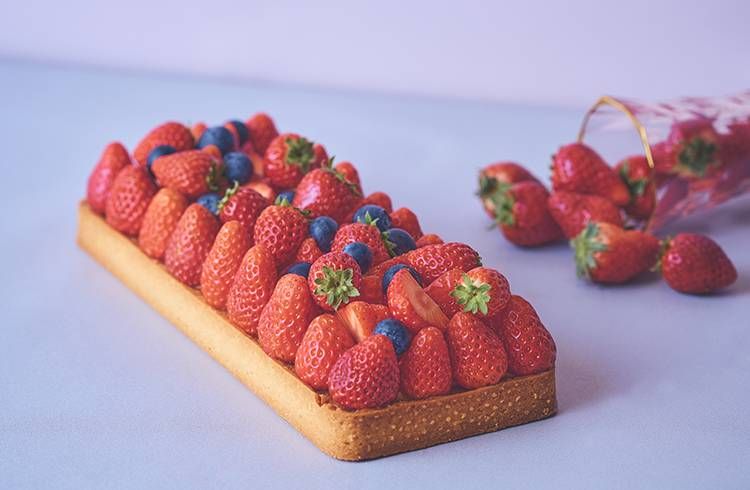 ストロベリーにメロメロ Strawberry Addictのフレッシュストロベリータルト
