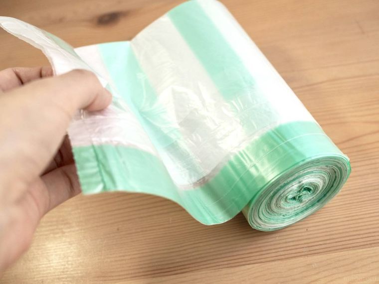 3COINSひも付きロールポリ袋