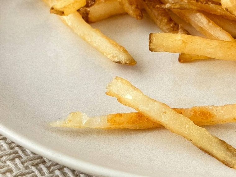 フライパンで焼きたココス監修 カリカリポテトの断面