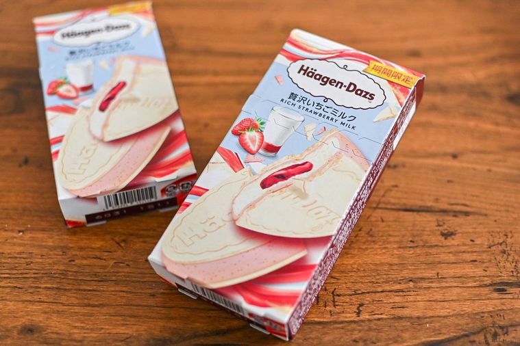 アイスのパッケージ