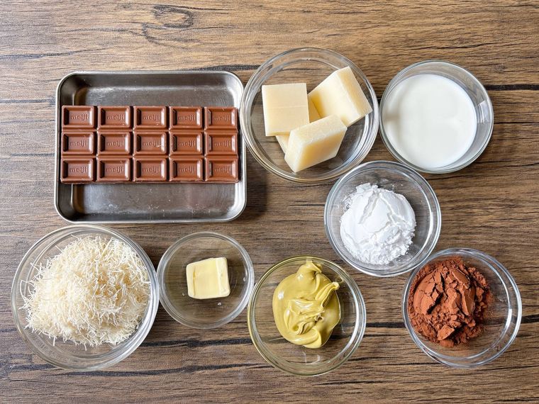 ドバイもちクッキーの材料