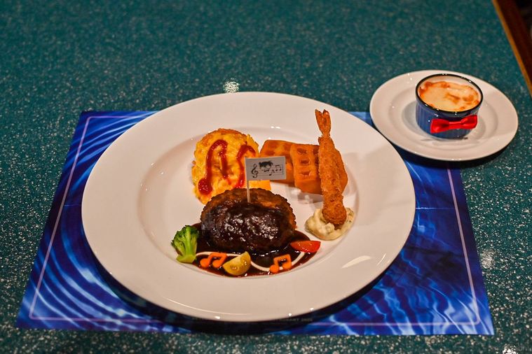 お子さまセットのアップ