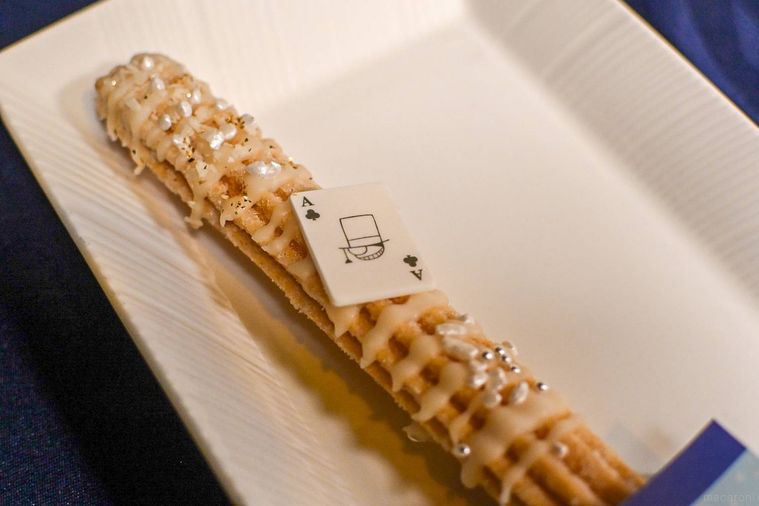 チュリトスのトッピングのアップ