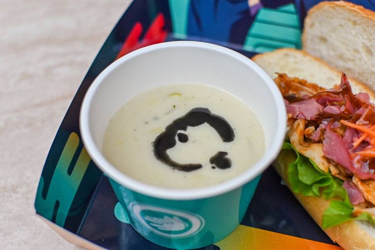 スープのアップ