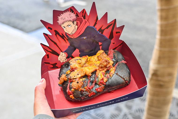 ピザブレッドのアップ