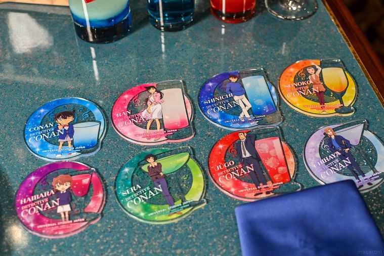 コースターのアップ