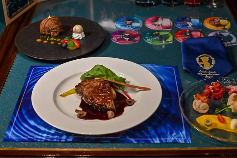 お肉料理のアップ