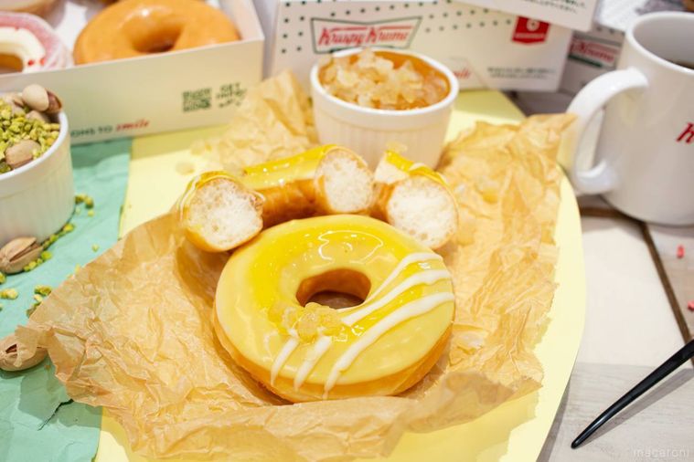 クリスピークリームドーナツスプリング レモネードとレモンピール