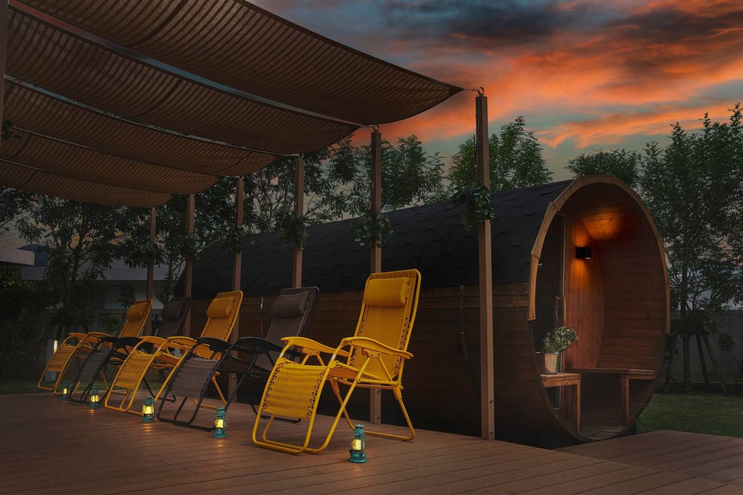 2. ハーブ香るボタニカルなサウナで癒し時間を