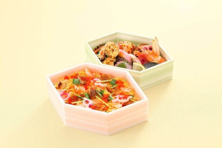 ひな二段ちらし