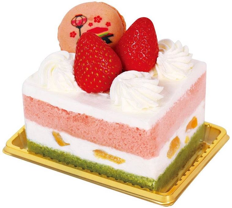 ひなまつり春の苺ショート