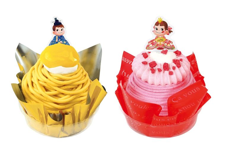 マロンモンブランと栃木県産とちあいか苺のモンブラン