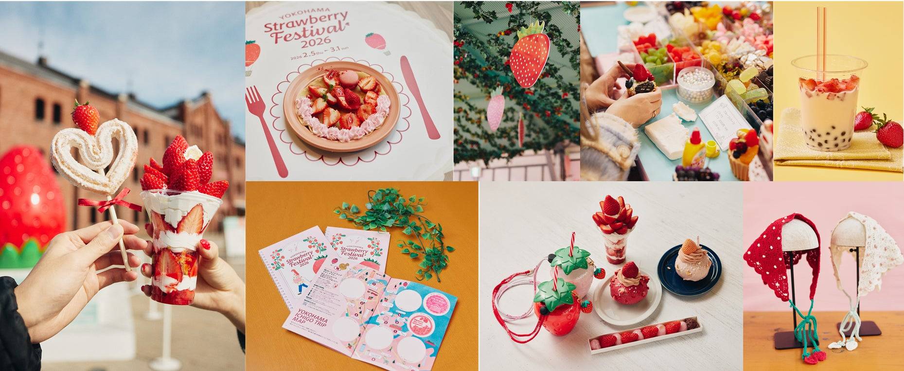 いちご尽くしの夢空間！横浜赤レンガ倉庫で「Yokohama Strawberry