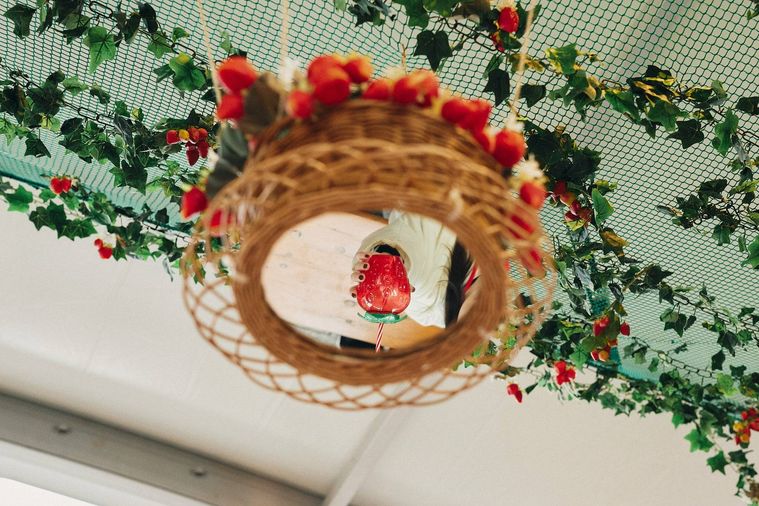 1. 巨大いちごオブジェなどのフォトスポット4