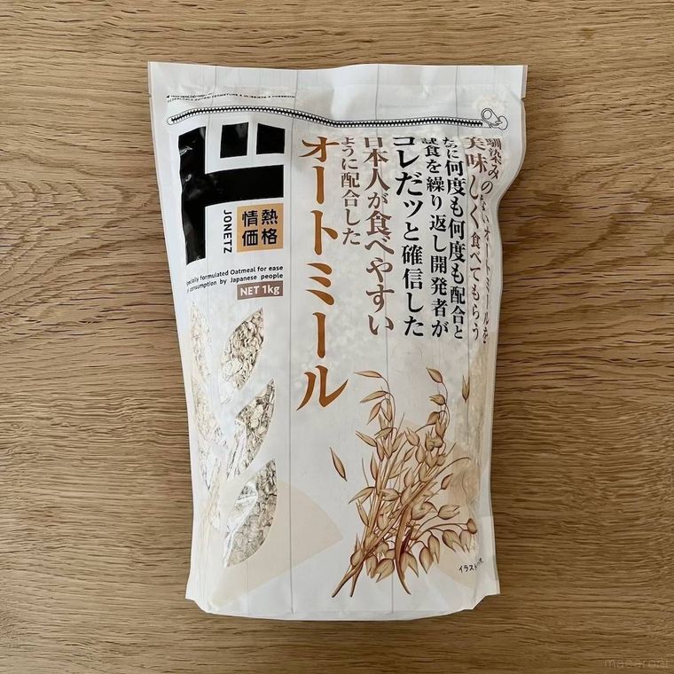 ドン・キホーテのオートミールのパッケージ画像