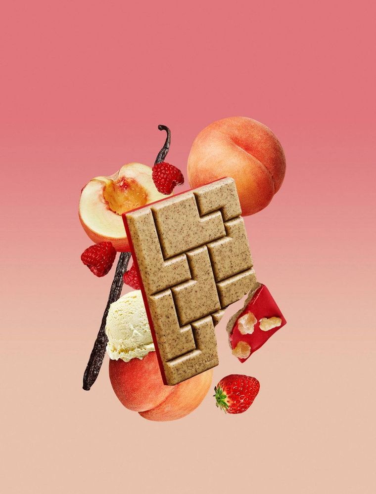 3. ピーチメルバ 白桃バニラフランボワーズ