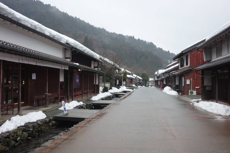 歴史ある町並み