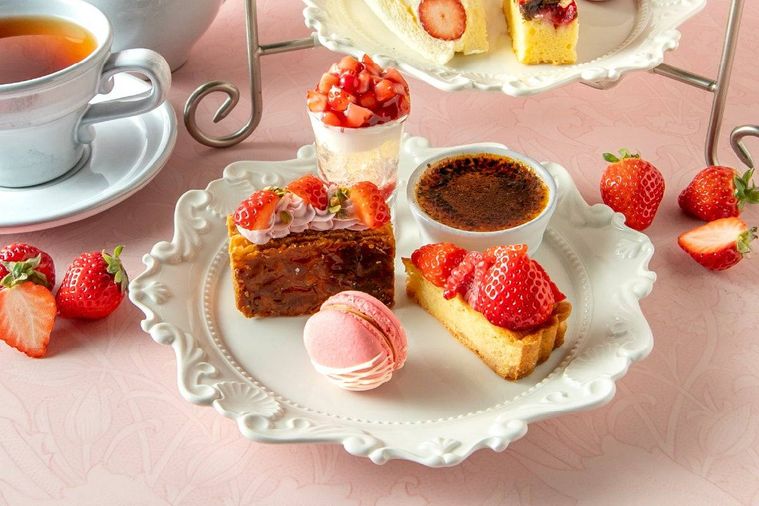 1. いちごと紅茶のアフタヌーンティー2