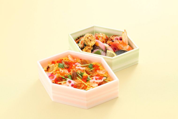 にぎり次郎のひな二段ちらしのイメージ