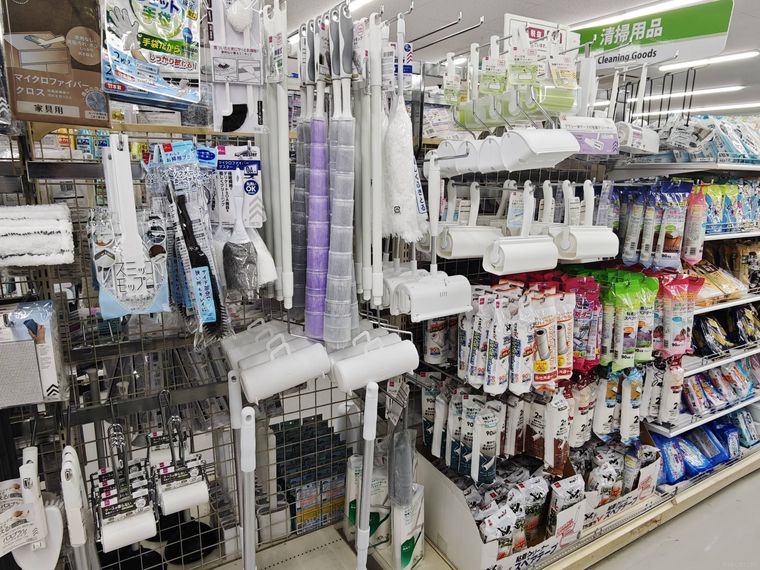 ダイソーのコロコロの売り場