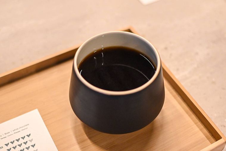 コーヒーのアップ