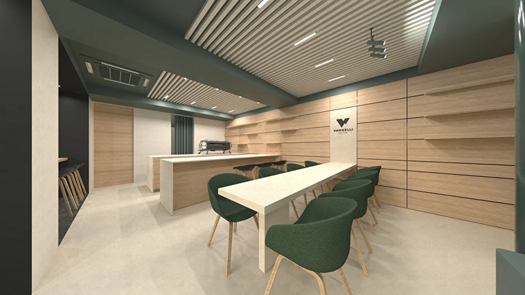 コーヒーショップの内観イメージ