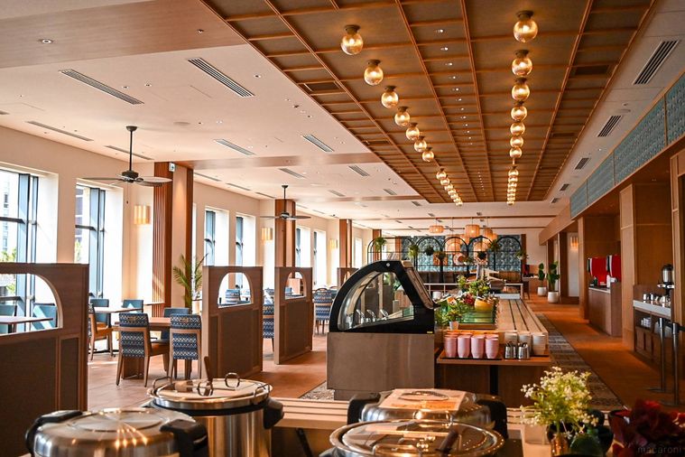 レストランの内観