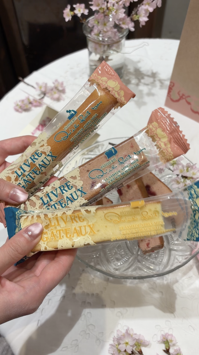 桜とチェリーのパウンドバトン