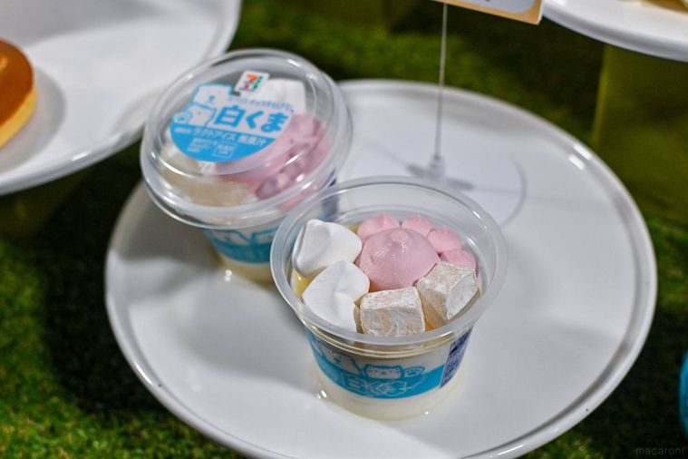 カップアイスのアップ