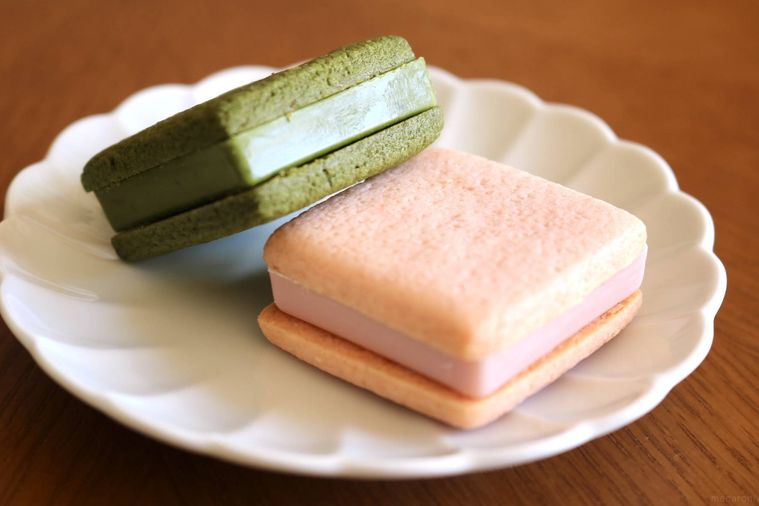 桜と抹茶のサブレショコラ