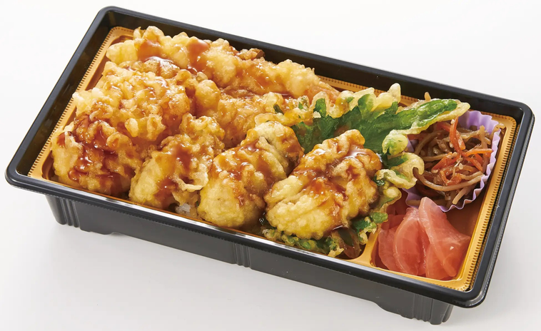 丼部門 入選白子まだらや牡蠣を楽しむ季節の天重