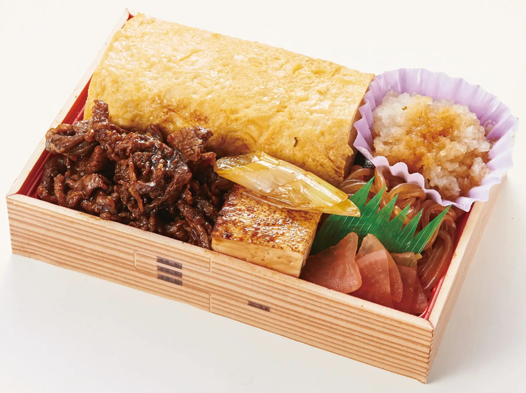 弁当部門 入選アンガス黒牛の牛すき焼だし巻玉子海苔弁当