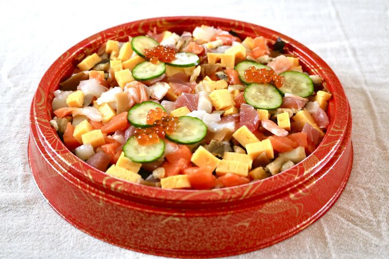 9種具材の海鮮ばらちらし ファミリーサイズ