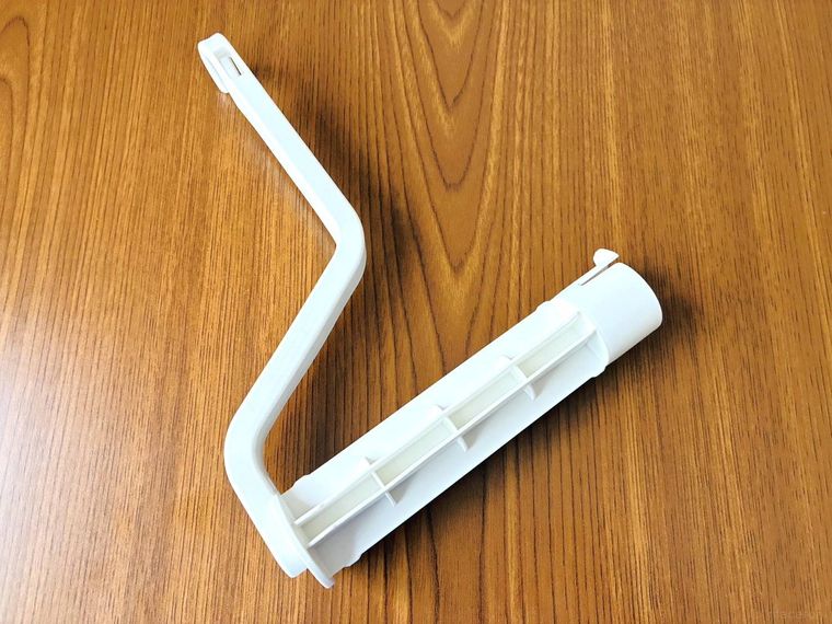 テーブルに置いた白いコロコロ