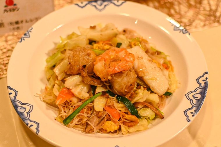 ビーフンのアップ