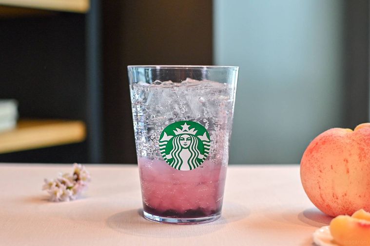 ドリンクを正面から