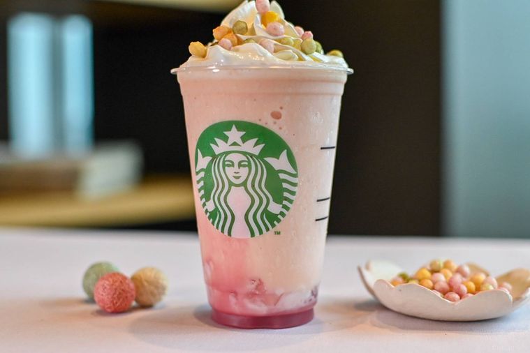 ドリンクの中身のアップ