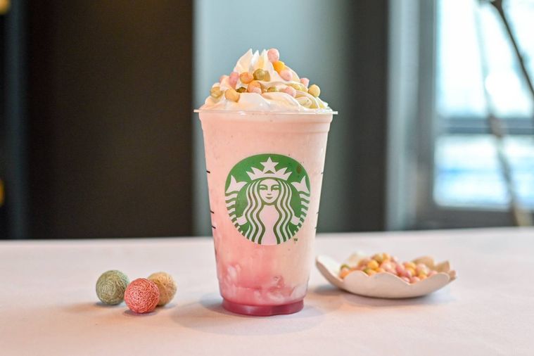 ドリンクを正面から