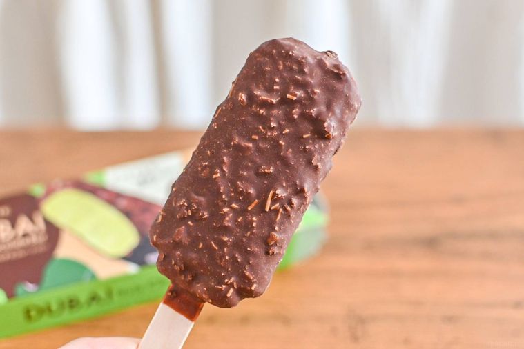 アイスのアップ