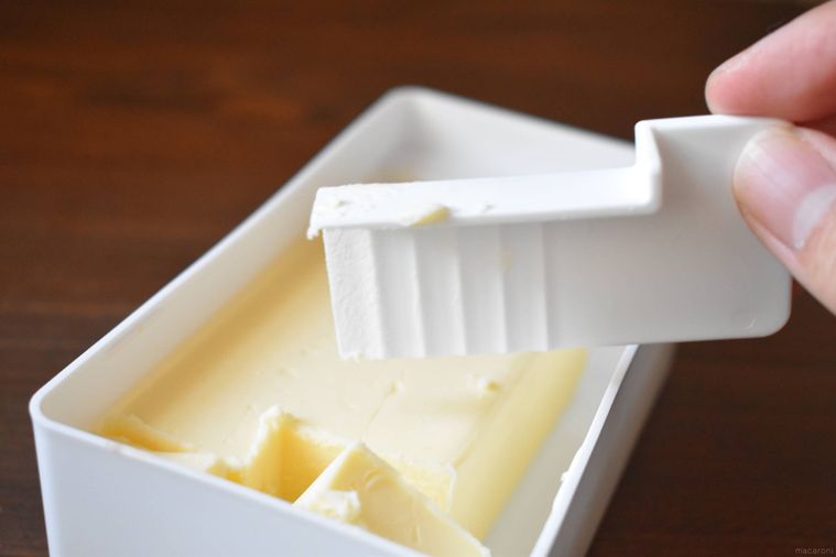 バターケース カッター付きのカッターのアップ画像