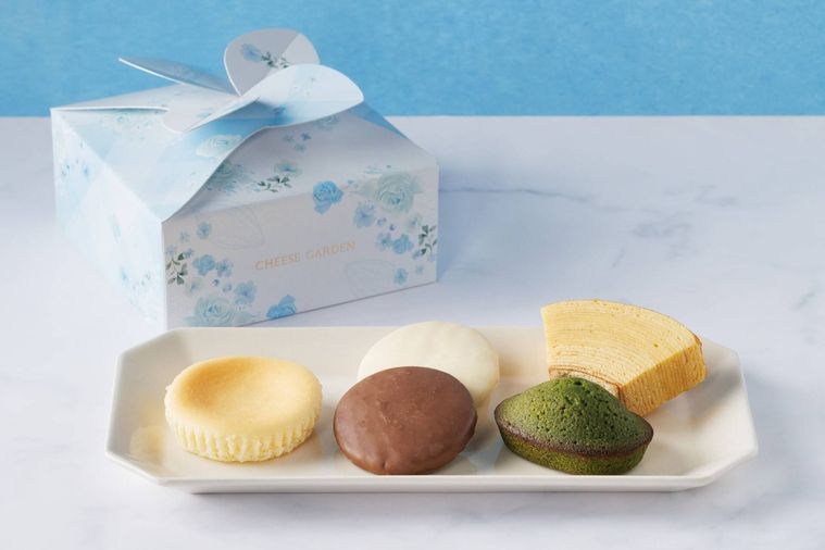 チーズガーデンのホワイトデー焼菓子ボックスのイメージ
