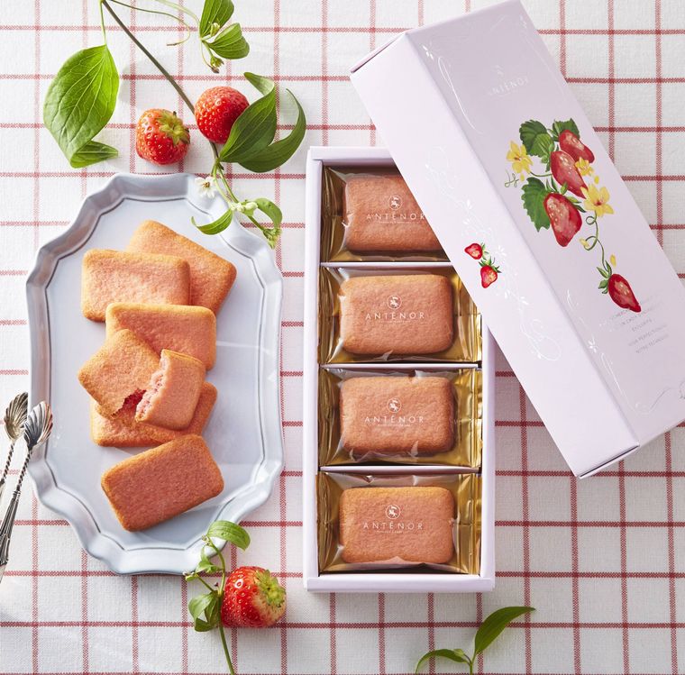 アンテノールの苺のラングドシャ・ショコラのイメージ