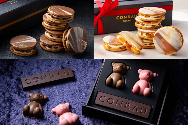 コンラッド東京の期間限定テイクアウトスイーツのイメージ